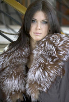 Jacket with fur - style 900