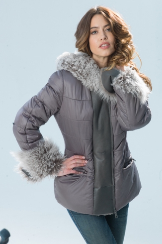 Anorak with fur - style 719