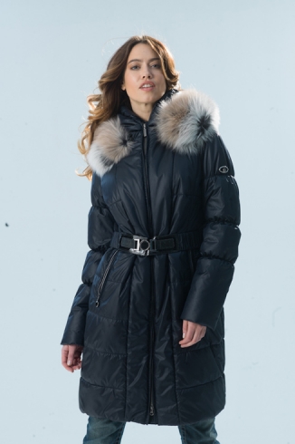 Coat with fur - style 73 Coat with fur - style 73