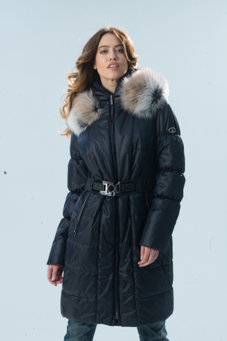 Coat with fur - style 73